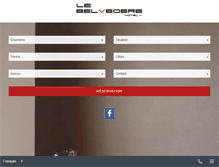Tablet Screenshot of hotellebelvedere-arles.com